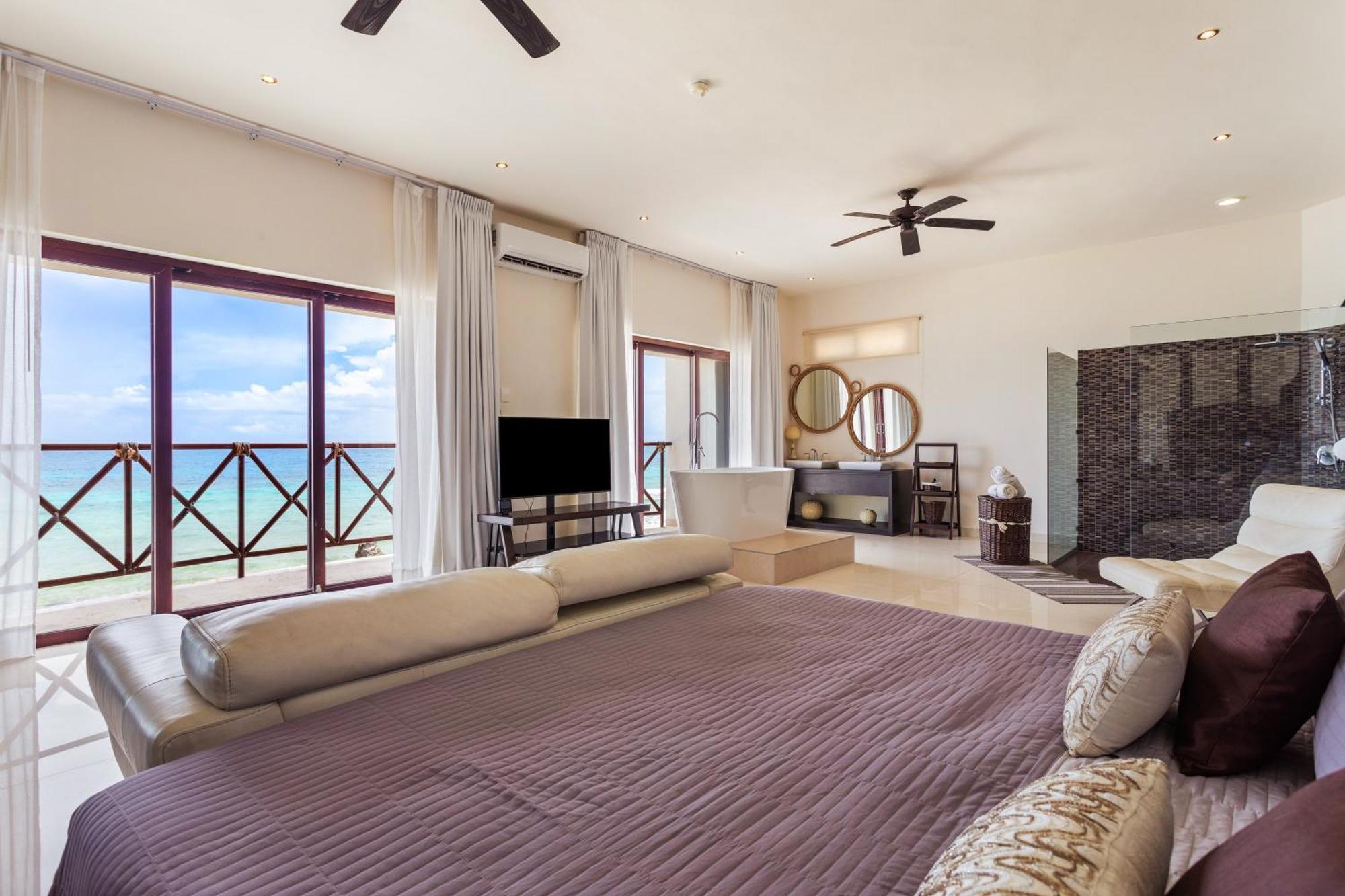 Casa Javi- Ocean Front Located Mid Isla Mujeres Villa Exterior foto