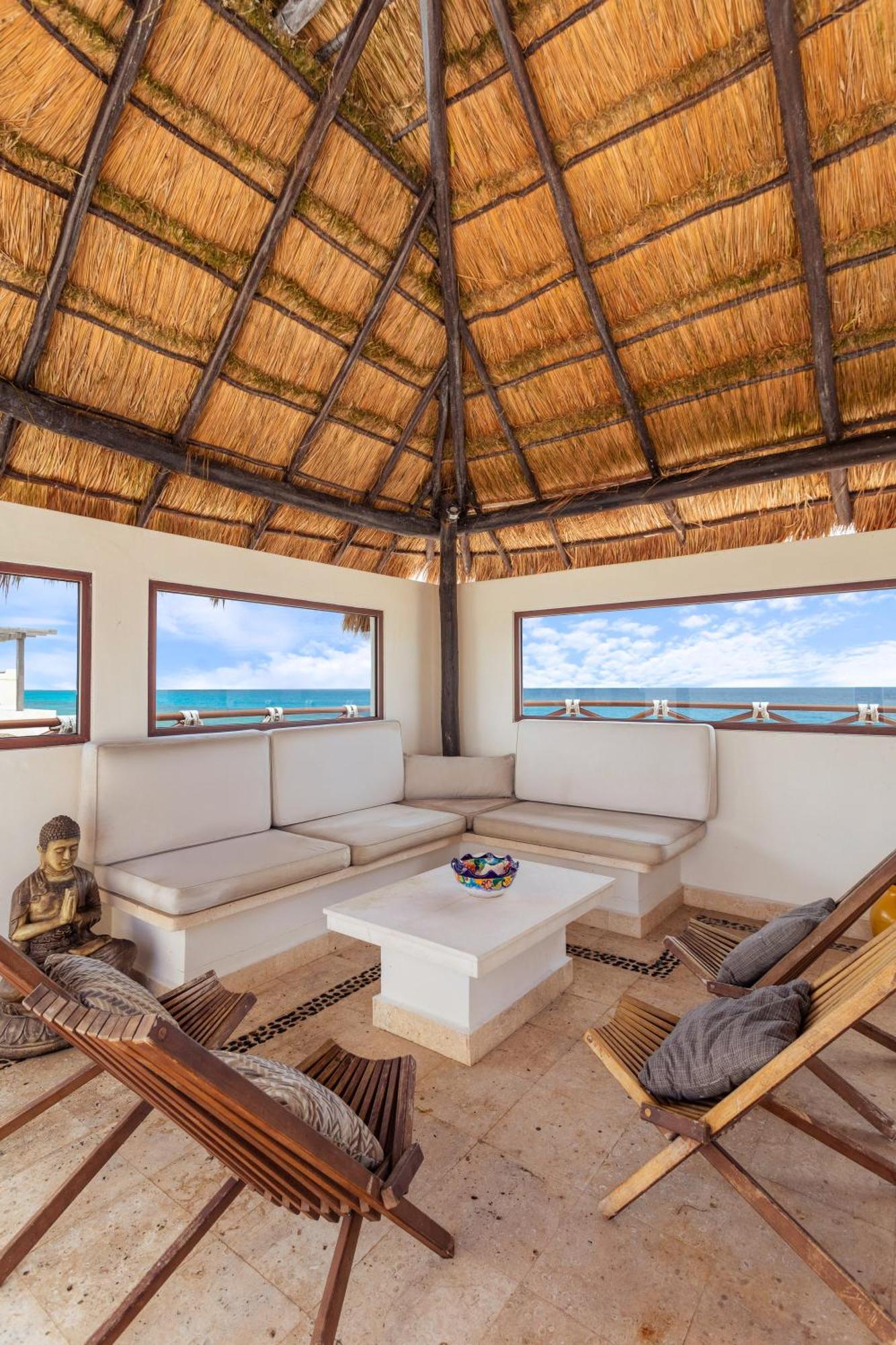 Casa Javi- Ocean Front Located Mid Isla Mujeres Villa Exterior foto