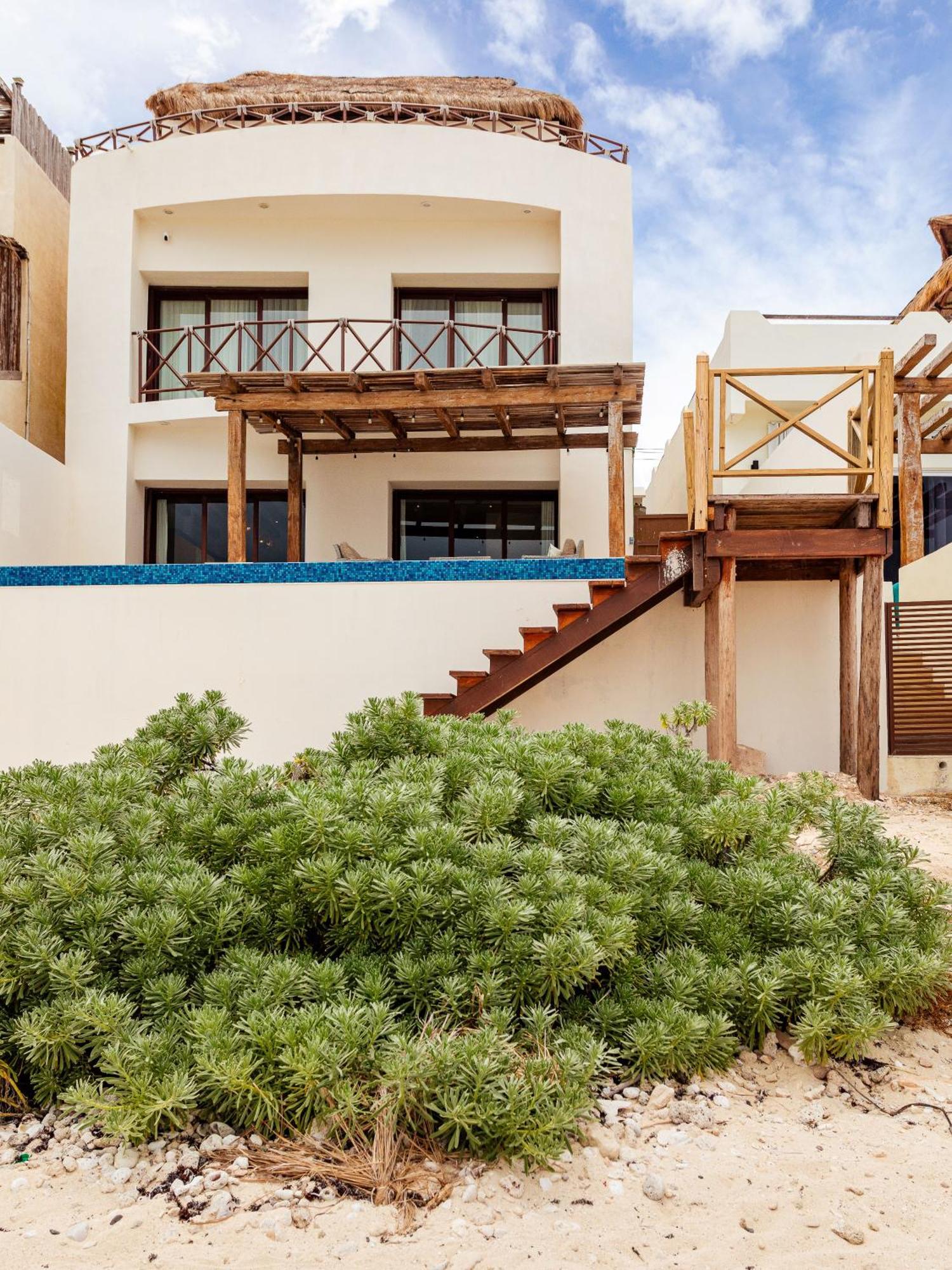 Casa Javi- Ocean Front Located Mid Isla Mujeres Villa Exterior foto